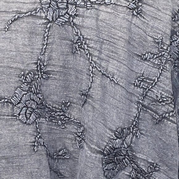 NWT $100 Dark Gray Embroidered Bronte Jacket KYLA SEO XS S M L - Picture 6 of 6